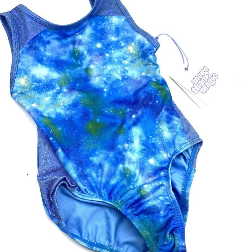 Swimwear bathing suit Size XS 4/5 blue children kids beach pools Swimming